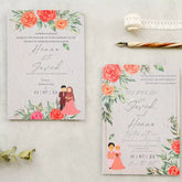 Plantable 'Divine Floral' Nikah Invitation Card Wildlense